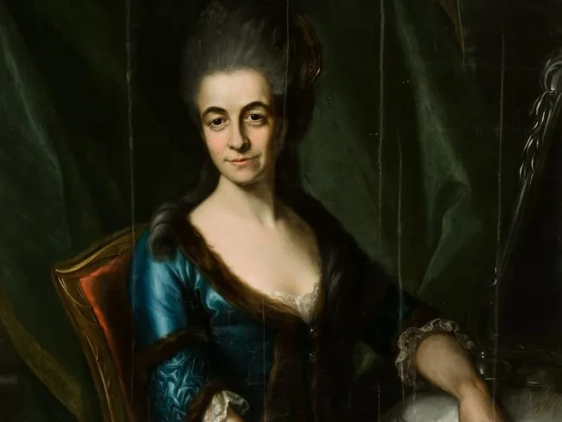 1736-Joaquín Inza y Ainsa - Ritratto di una signora